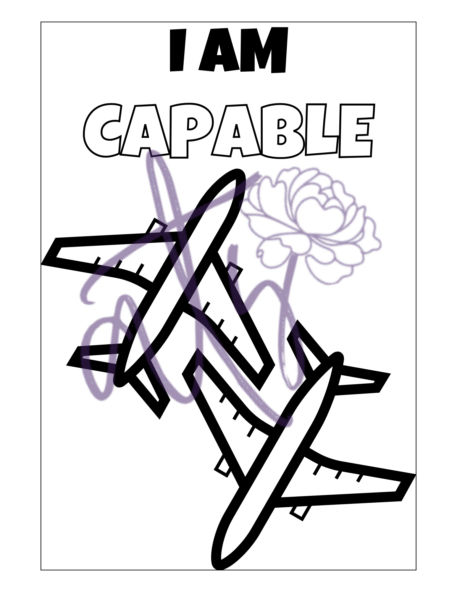 Positive Affirmations Vehicle Coloring Pages | Printable Kids Coloring Book | Growth Mindset Activity | Preschool & Elementary | Instant Digital Download