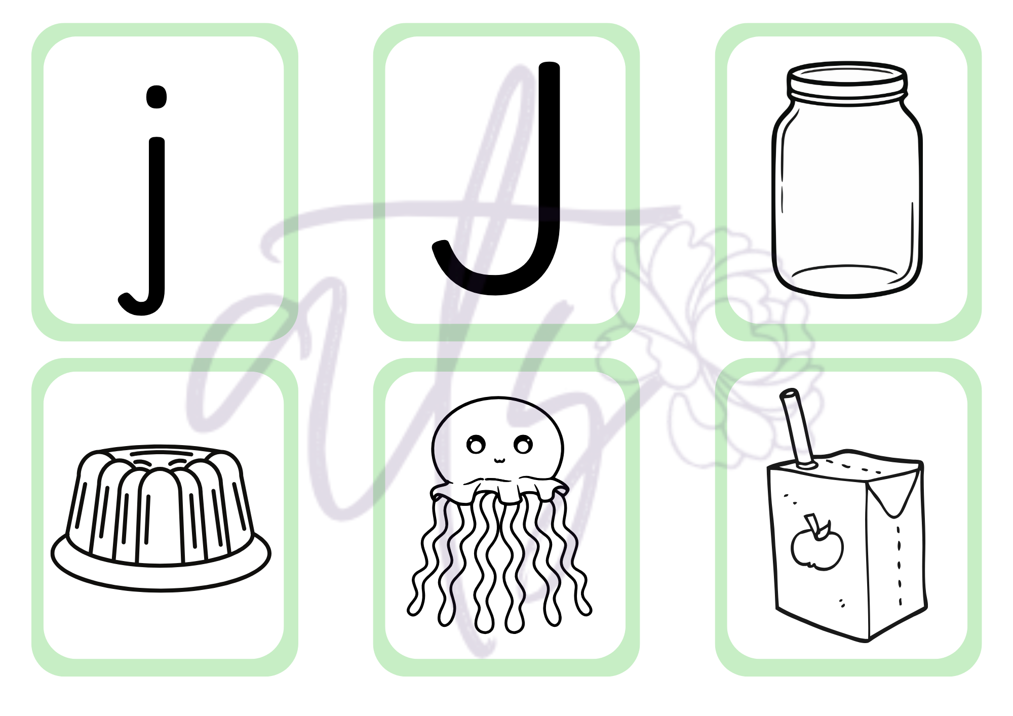 Letter & Picture Matching Cards | Printable Alphabet Beginning Sounds Activity | Preschool, Pre-K & Kindergarten Literacy Centers | Instant Digital Download