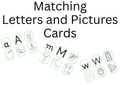 Letter & Picture Matching Cards | Printable Alphabet Beginning Sounds Activity | Preschool, Pre-K & Kindergarten Literacy Centers | Instant Digital Download