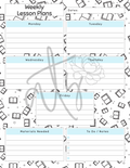 English Language Arts Weekly Lesson Plan Template | Printable Teacher Planner | 8 Classroom-Themed Designs | Monday–Friday Lesson Planning | Instant Digital Download